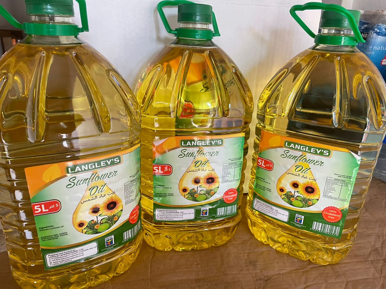 Langley's Sunflower Oil